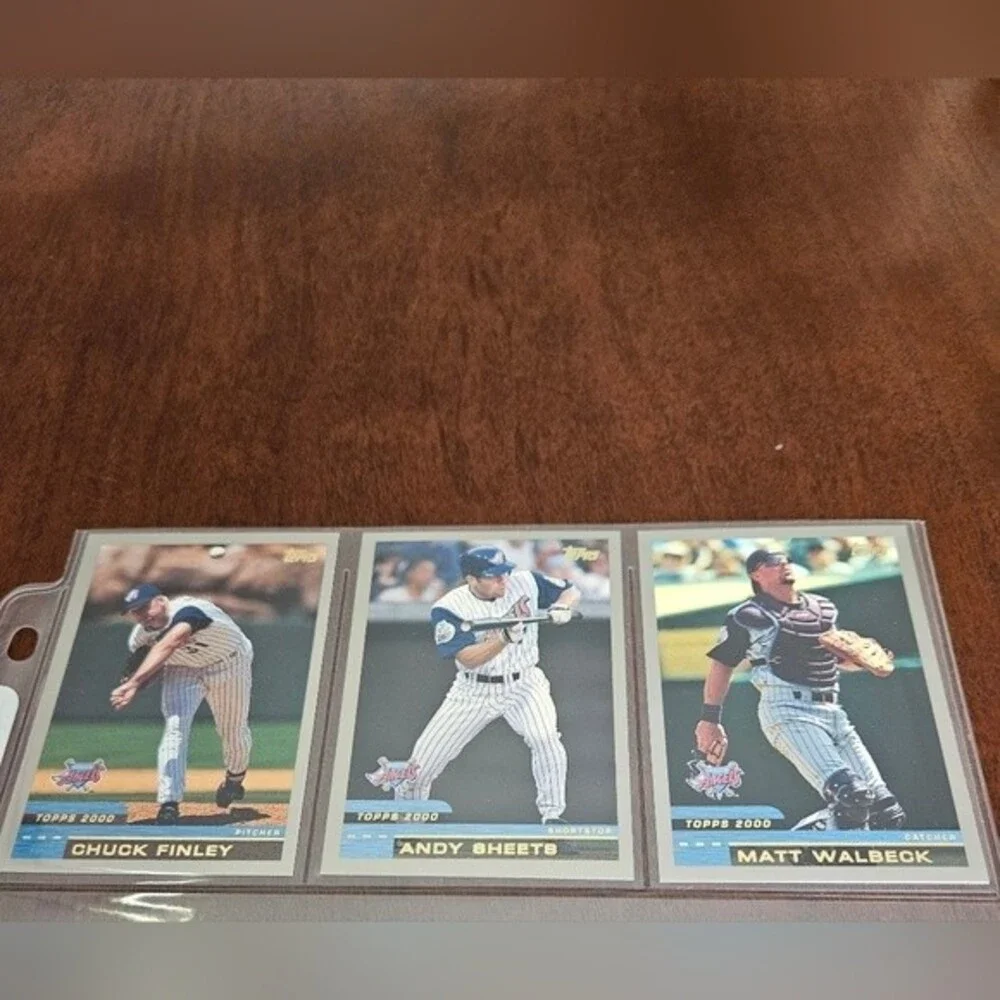 MLB Los Angeles Angel's Baseball Card Collection